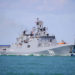 Fragata Admiral Makarov patrulhando o Mar Negro