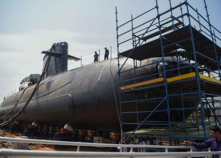 Submarino indiano INS Vagsheer