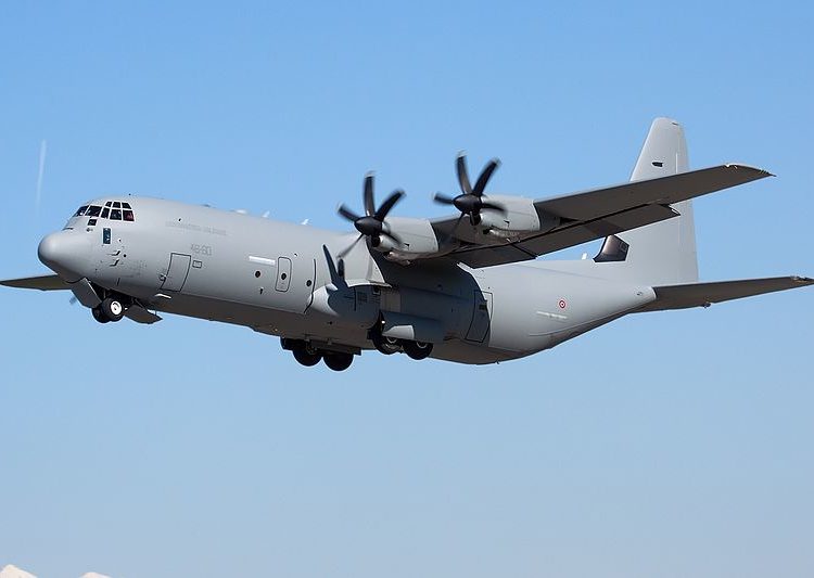 C-130J-30, Hércules italiano - Foto Wikimedia