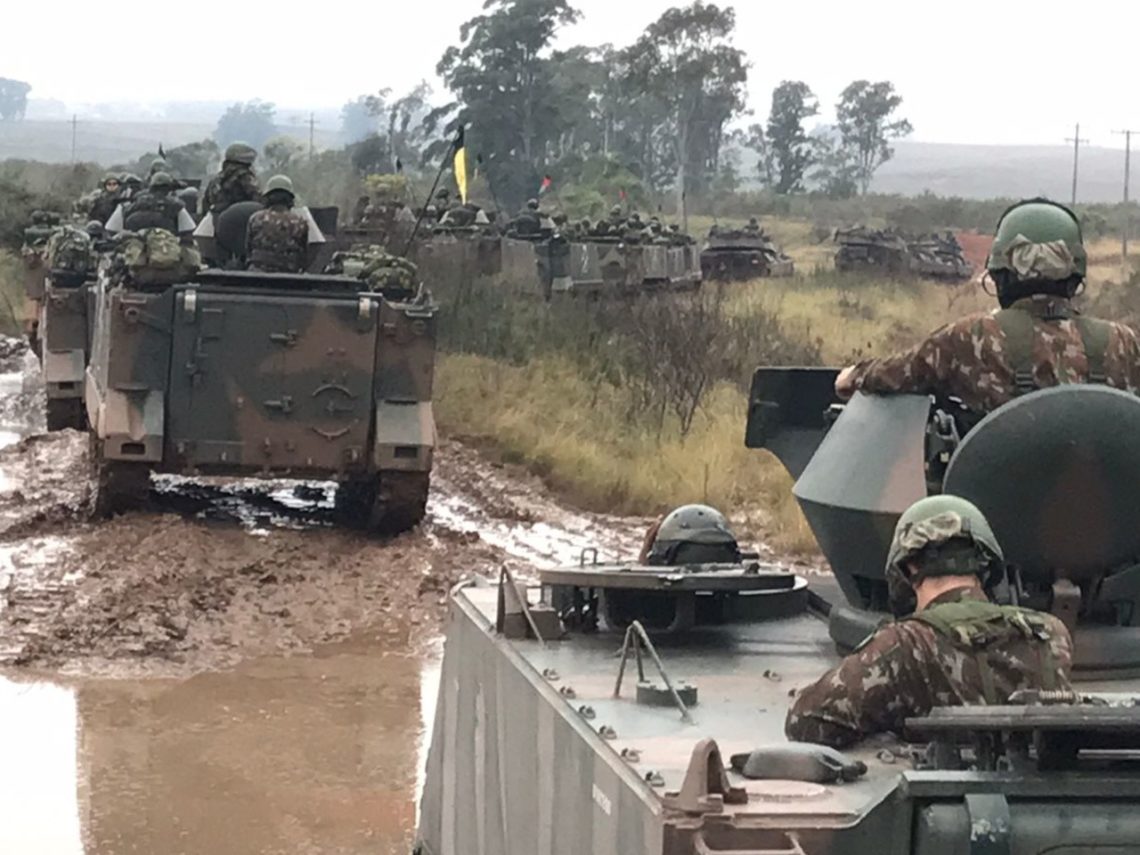 6ª Brigada De Infantaria Blindada Faz Adestramento De Sua Força De Prontidão Defesa Aérea And Naval