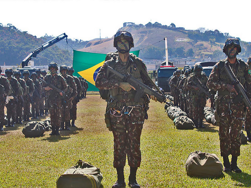 Brigada de Montanha do Exército Brasileiro - Passagem da Insígnia