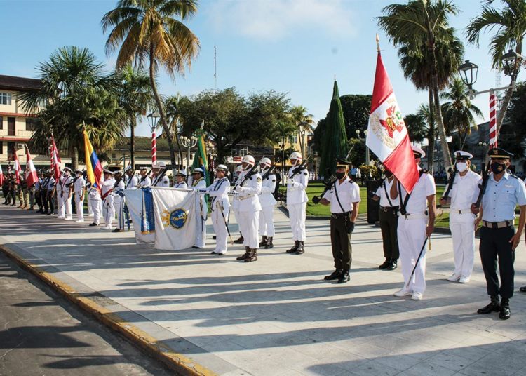 Marinha do Brasil participa das comemorações alusivas aos 201 anos da
Independência do Peru, durante a Operação “BraColPer Naval 2022”