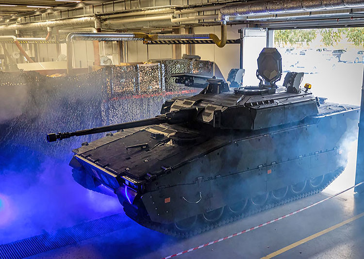Main Batlle Tank CV90 modernizado pela BAE Systens Hägglunds