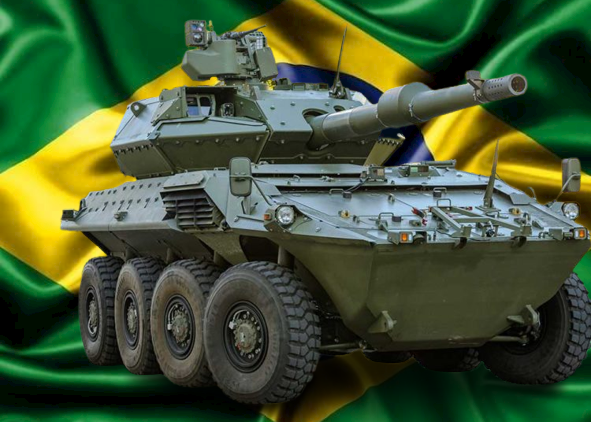 Exército Brasileiro Leva Tanques a Fronteira 