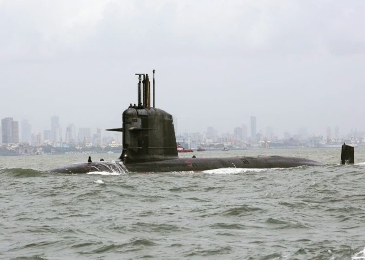 Submarino Scorpene INS Kalvari