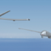 Albatross (direita) e Osprey (esquerda) formam a nova família de UAVs da  Akaer