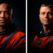 Victor Jerome Glover, à esquerda, e Gregory Reid Wiseman são ex-pilotos da US Navy designados para a missão Artemis II. (NASA)