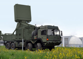 O radar TRML-4D fortalece as capacidades de defesa aérea da Letónia e da Eslovénia. ©HENSOLDT