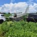 FAB força pouso de aeronave suspeita em plantação de soja e acha carga de R$ 15 milhões de cocaína
Foto: PF