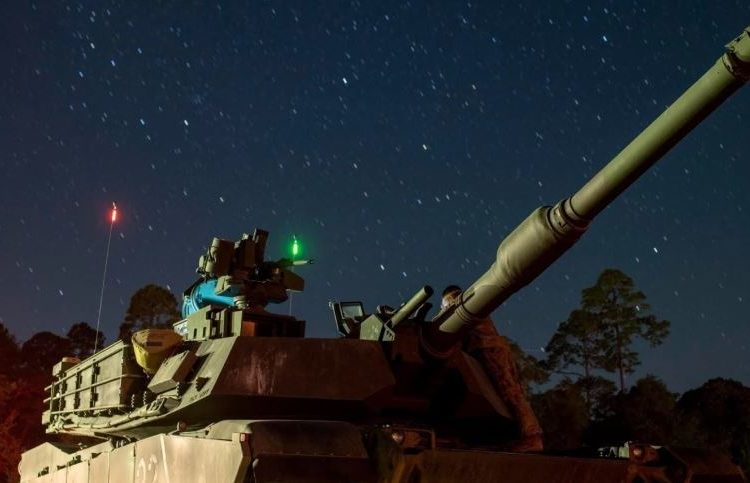 Carro de Combate (Tanque) Abrams M1A2 SEPv3 - Foto: 1º Ten Jacob Swinson