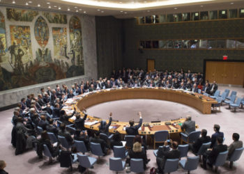 Security Council meeting The situation in the Middle East.
Syria.
Vote
