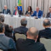 Anúncio dos novos contratos da FINEP; ao centro, a ministra Luciana Santos (Divulgação/MCTI)