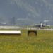 Caças F/A-18 na base aérea de Meiringen-Suíça Foto: Peter Gronemann