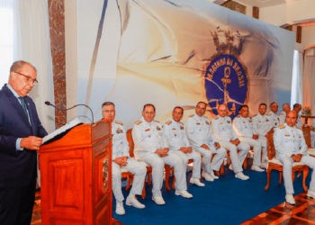 AE Petrônio,  Secretário Naval de Segurança Nuclear e Qualidade - Foto CB-ES Eduardo