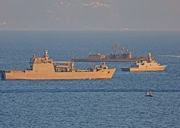 Marinha Turca durante o Exercício EFES-2024
