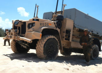 USMC JLTV Oshkosh ROGUE - FOTO: Luke Cohen