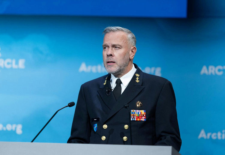 “NATO will defend its interests in the Arctic.," the Chair of NATO Military Comittee, Admiral Rob Bauer, said in his keynote speech at the Arctic Circle Assembly in Reykjavík.