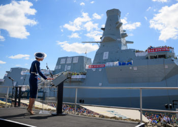 First Use Courtesy of BAE Systems 
HMS GLASGOW naming ceremony 

© John Linton
All rights reserved