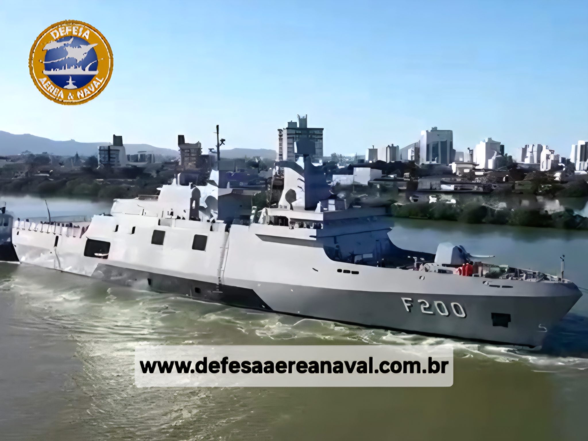 Vídeo: Fragata ‘Tamandaré’ inicia testes de mar – Defesa Aérea & Naval