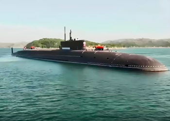 K-555 Knyaz Pozharsky. Foto Frota do Norte da Federação Russa