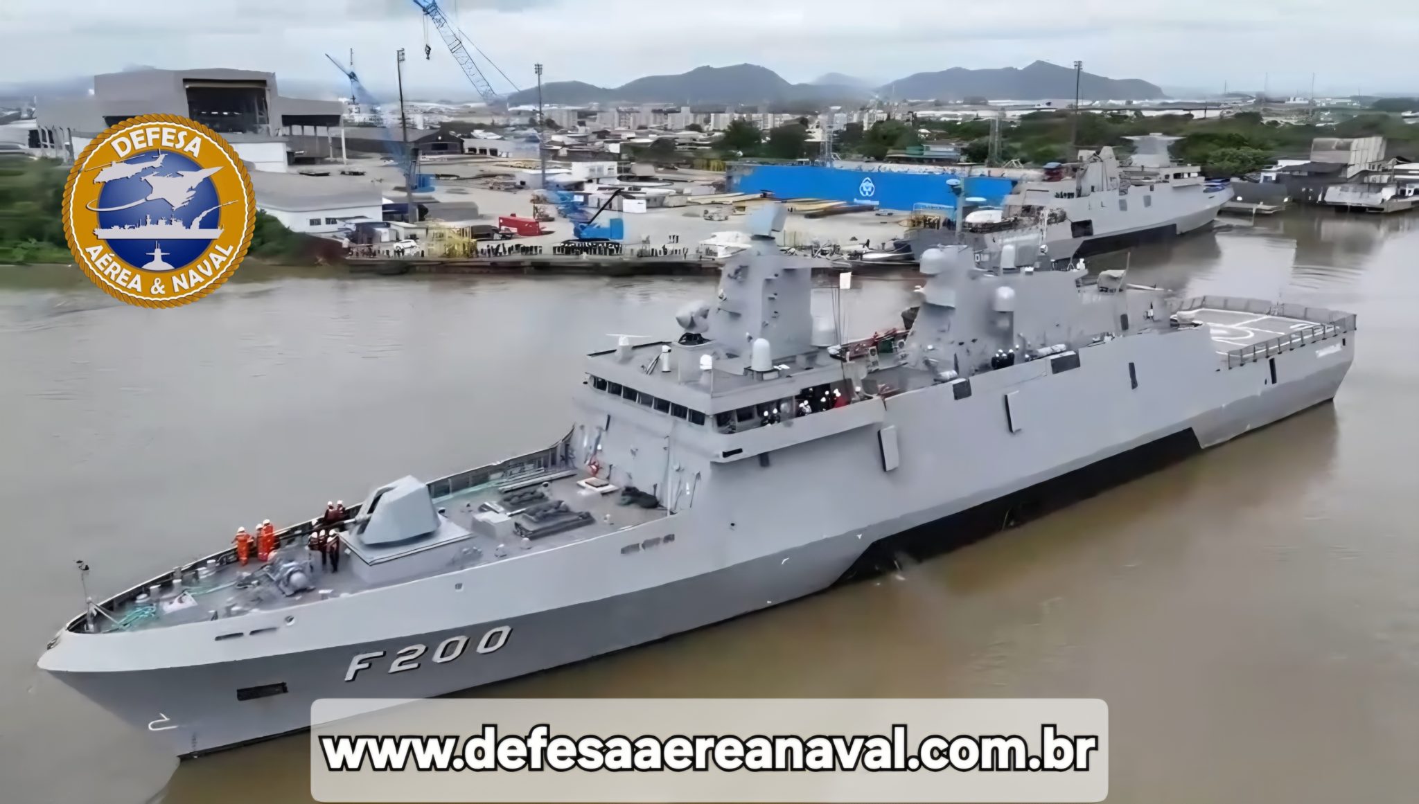 Fragata ‘Tamandaré’ inicia segunda fase das Provas de Mar – Defesa ...