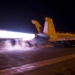 160415-N-MQ094-010 
ARABIAN GULF (April 15, 2016) An EA-18G Growler, assigned to the “Patriots” of Electronic Attack Squadron (VAQ) 140, launches from the flight deck of aircraft carrier USS Harry S. Truman (CVN 75). Harry S. Truman Carrier Strike Group is deployed in support of Operation Inherent Resolve, maritime security operations, and theater security cooperation efforts in the U.S. 5th Fleet area of operations. (U.S. Navy photo by Mass Communication Specialist 2nd Class Ethan T. Miller/Released)