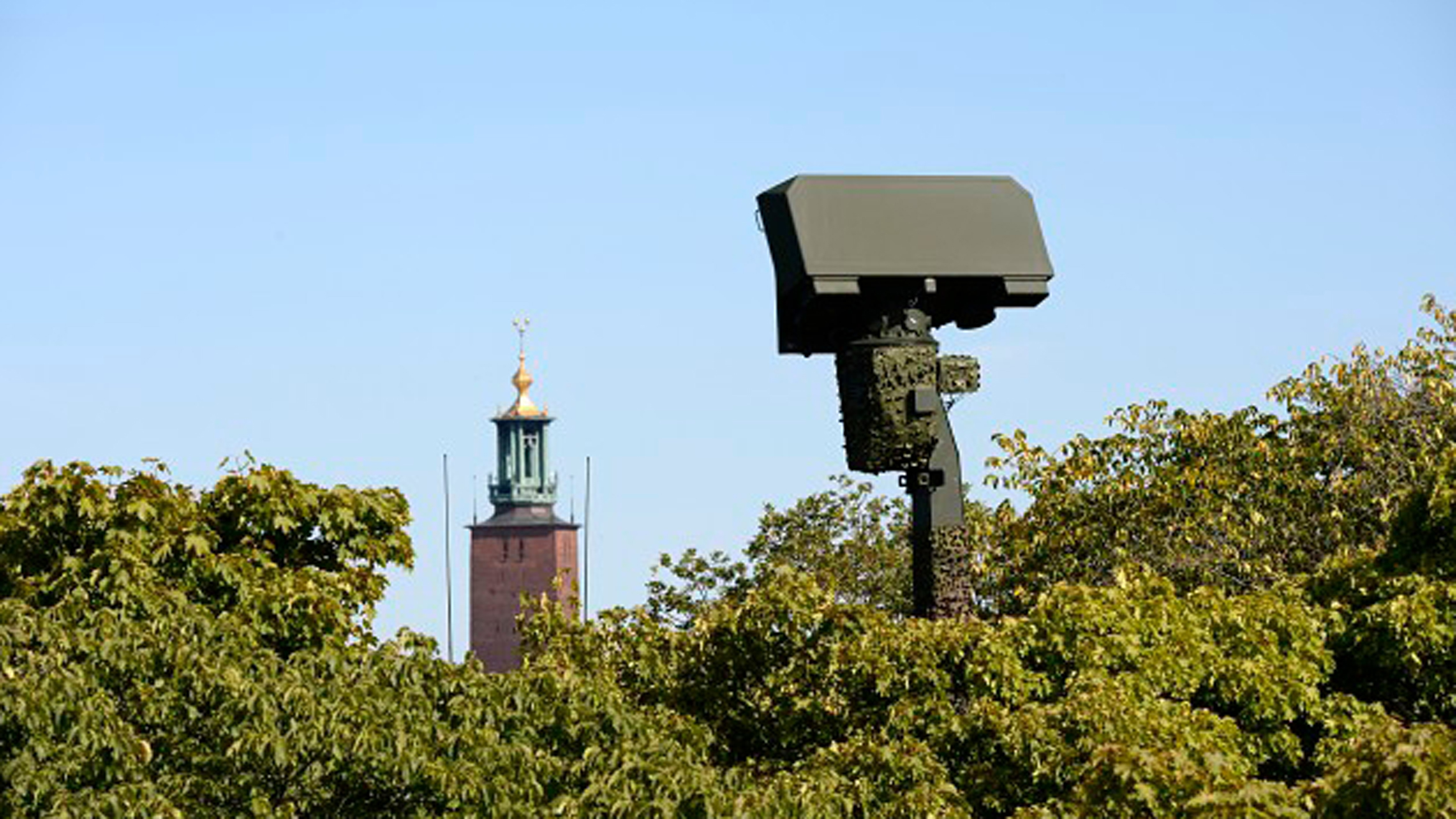 Giraffe radar in Stockholm, Sweden, 2013.
 